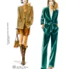 Patrones moda invierno 331 - Imagen 17